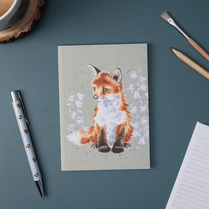 Wrendale Designs "Contemplation" Fox A6 Notebook